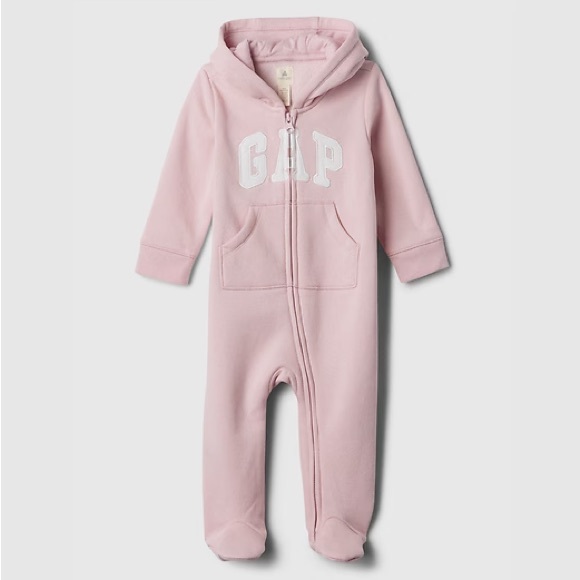 GAP Other - GAP Light Pink Baby Hooded Onesie